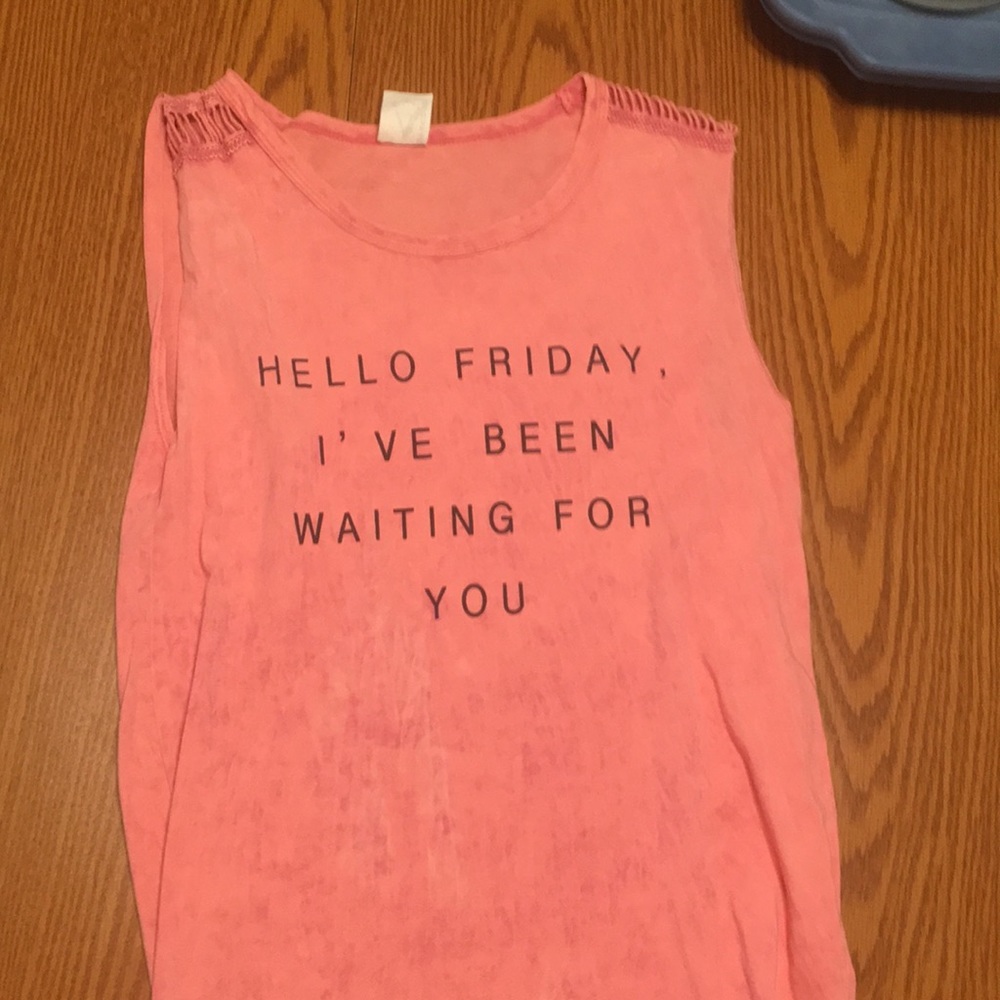 Graphic tank top